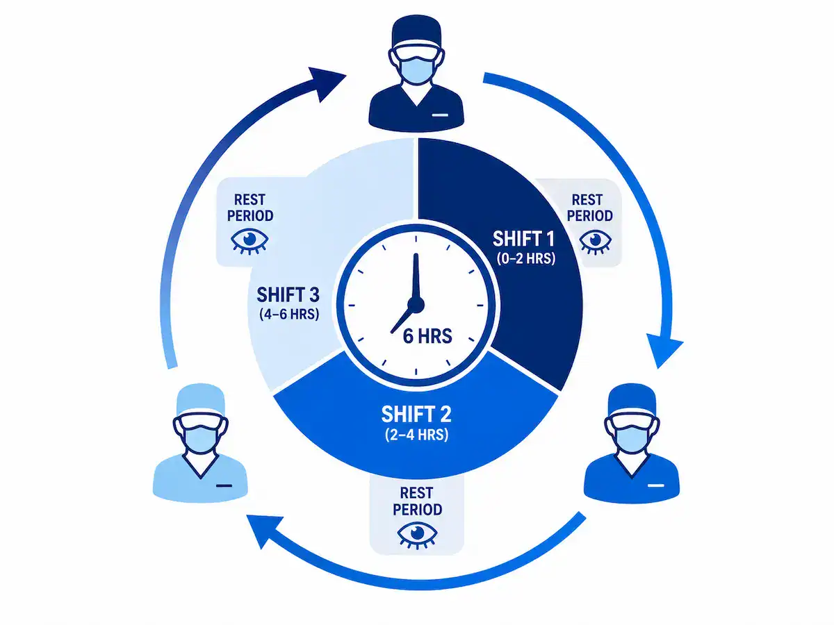 3 doctors fui shifts