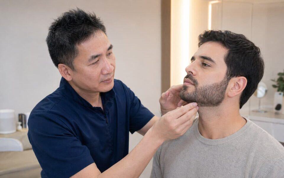 beard transplant