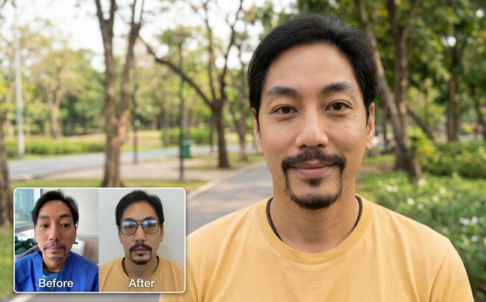 beard transplant