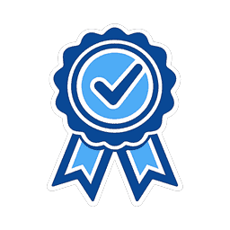 certificate badge