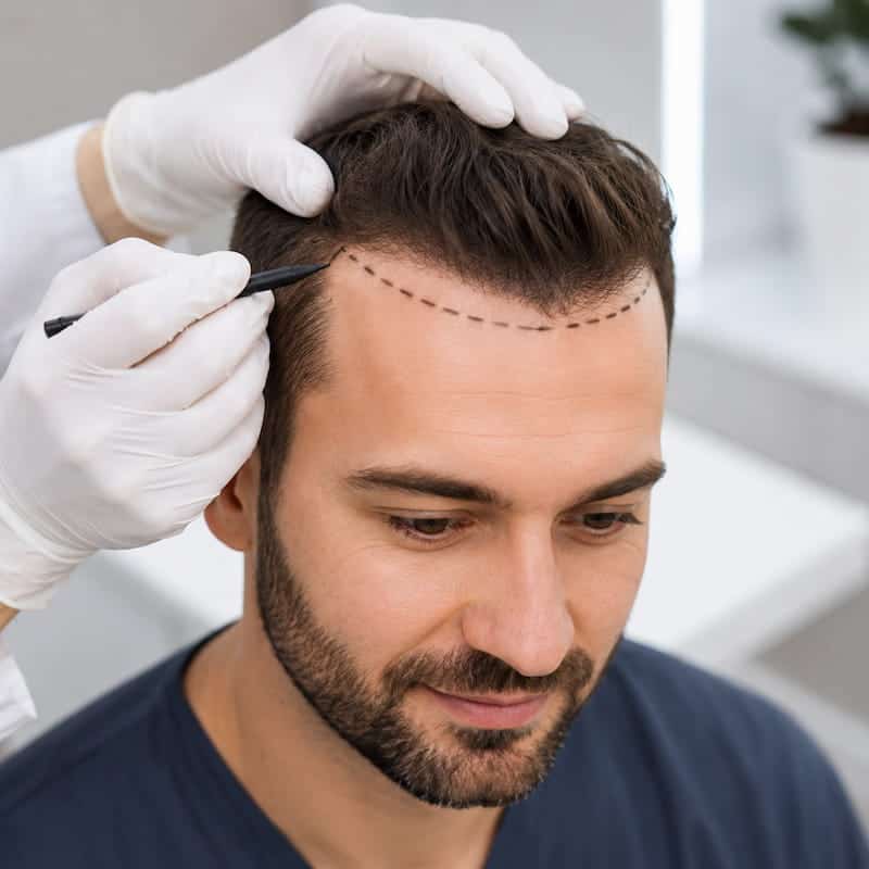 procedure hair transplant